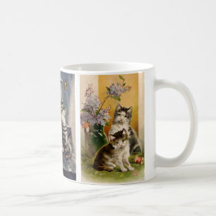 Mug Animaux Vintages, adorables chatons de compagnie v