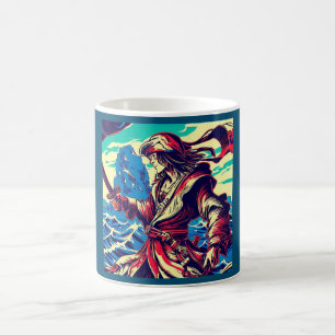 Mug Anime de pirate d'Imaginaire - Coupe de bois 2