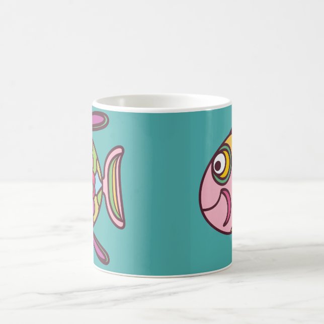 Mug anime de poisson (Centre)