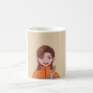 Mug Anime Girl Enthousiaste Anime Caractères Marchandi