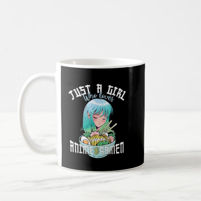 Mug Anime Girl Just a Girl Who Love Anime 1 (Gauche)