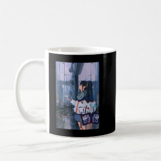 Mug Anime Girl Kawaii Waifu esthétique japonaise Otaku