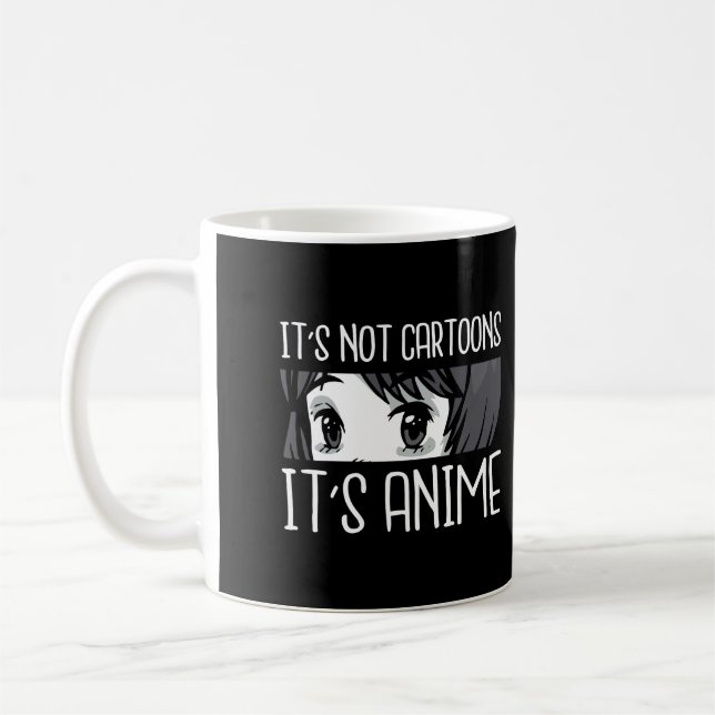 Mug Anime Girl L Ce N'Est Pas Des Caricatures C'Est An (Gauche)