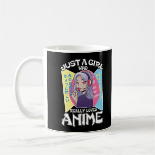 Mug Anime Girl Otaku Ado Japonais Manga Fan de bande d