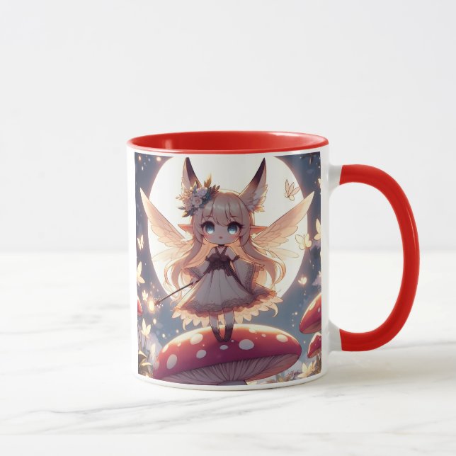 Mug Anime Girl Pixie Hippie Lune Fée (Droite)