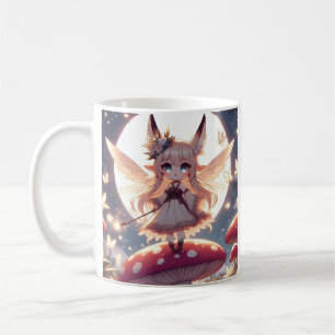Mug Anime Girl Pixie Hippie Lune Fée