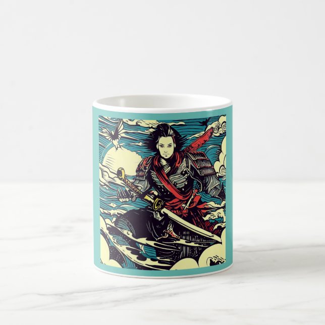 Mug Anime Hero 4 - Bois japonais (Centre)