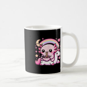 Mug Anime Kawaii Axolotl Manger Ramen Noodles Enfants
