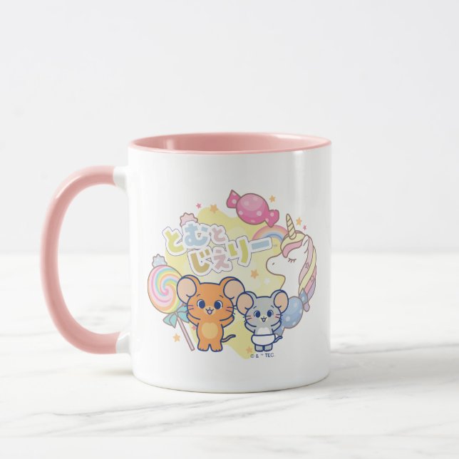 Mug Anime Magique Candyland avec Jerry et Tuffy (Gauche)
