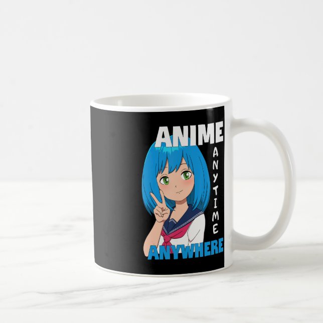 Mug Anime N'Importe Où Anime Girl (Droite)