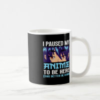 Anime Otaku J'Ai Pause Mon Anime D'Être Ici Cette 