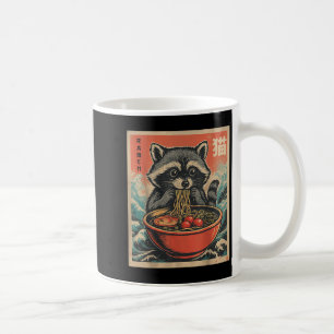 Mug Anime Raccoon Ramen Japonais Drôle Kawaii Cadeaux 