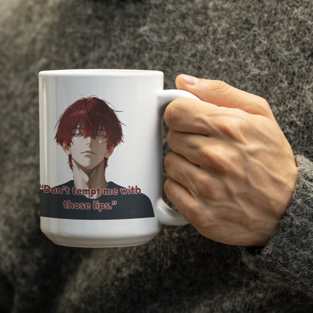 Mug Anime Red Hair Guy (Créateur téléchargé)