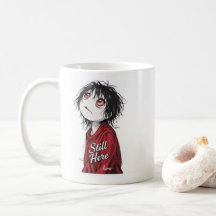 Anime sombre "Toujours là" Esthétique Illustratio