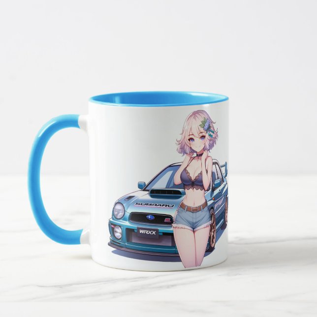 Mug Anime Subaru WRX (Gauche)
