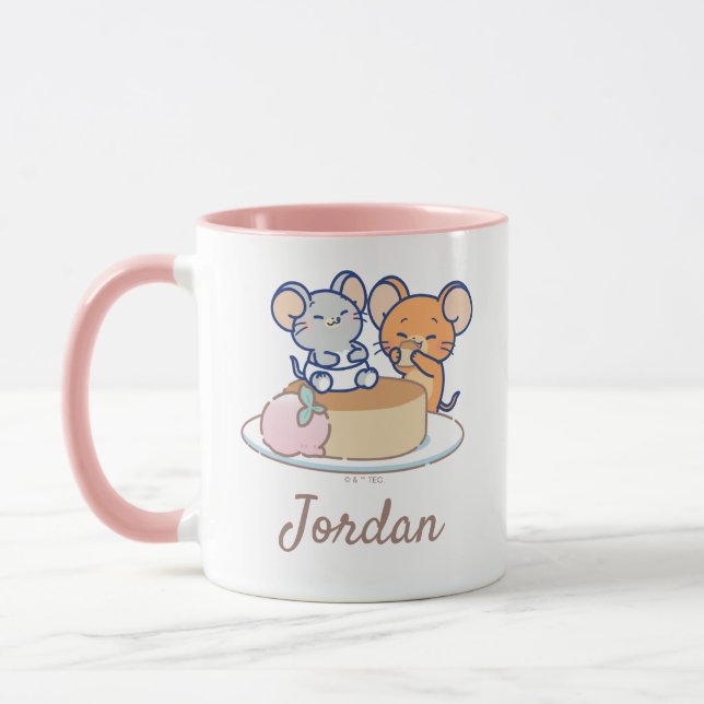 Mug Anime Tuffy et Jerry Cheesecake (Gauche)