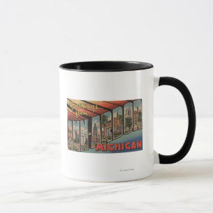 Mug Ann Arbor, Michigan - grandes scènes de lettre