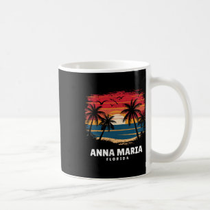 Mug Anna Maria Beach Floride Surfboarder Palmier Souve