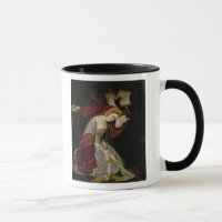 Anne Boleyn dans la tour, détail, 1835