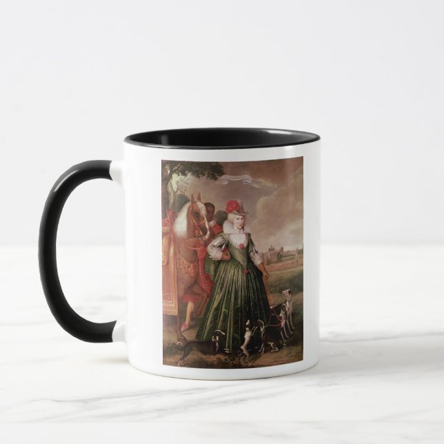 Mug Anne du Danemark, 1617 (Gauche)