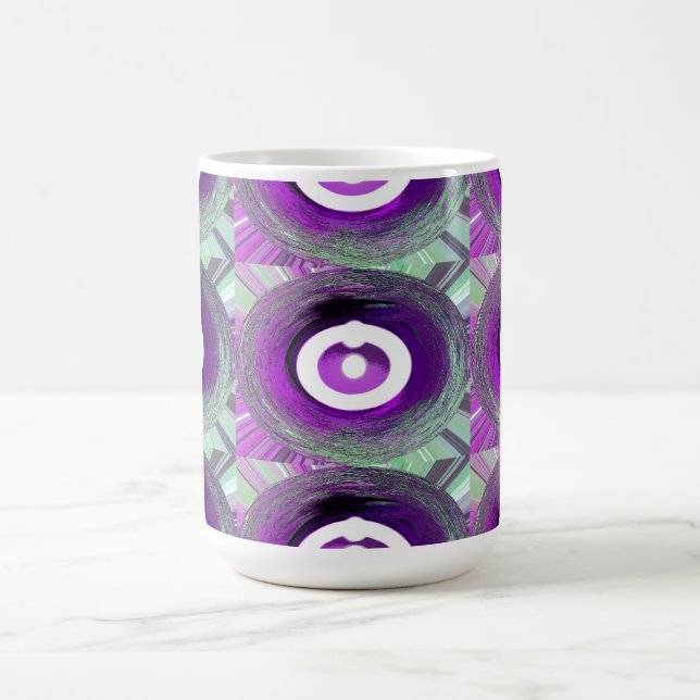 Mug Anneaux de la chance art chanceux (Centre)