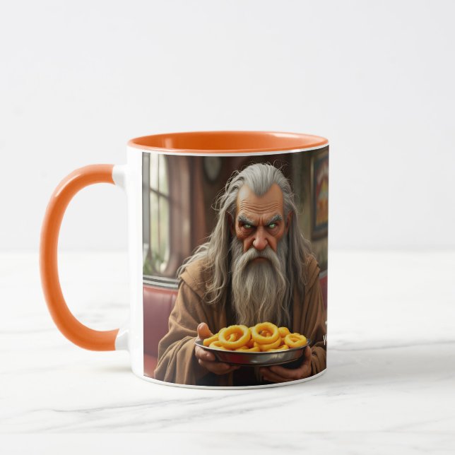 Mug Anneaux d'oignon de magicien mignons fantastiques (Gauche)