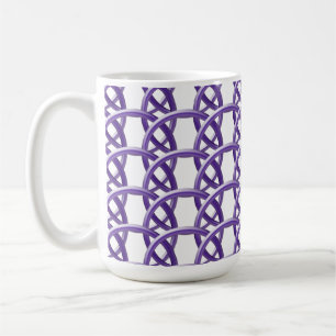 Mug - Anneaux d'osier violet