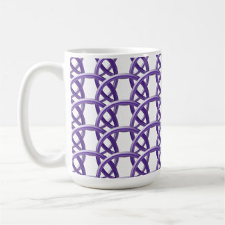 Mug - Anneaux d'osier violet