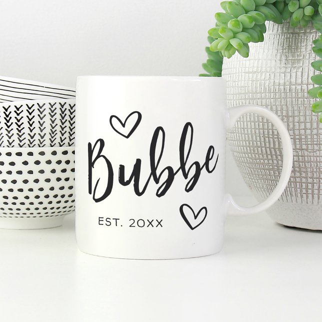 Mug Année Bubbe Grandma établie (Créateur téléchargé)