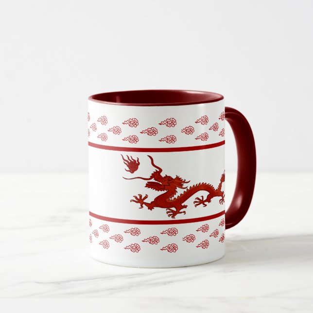 Mug Année chinoise du dragon (Devant droit)
