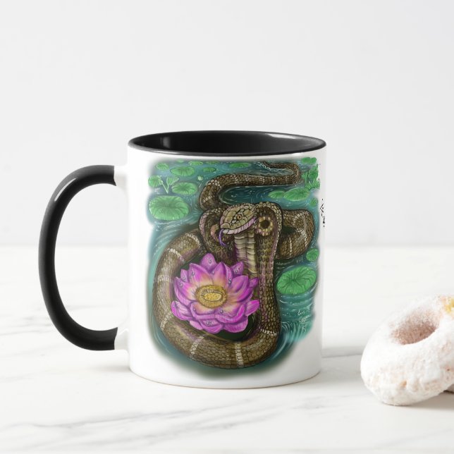 Mug Année chinoise du zodiaque (Avec donut)