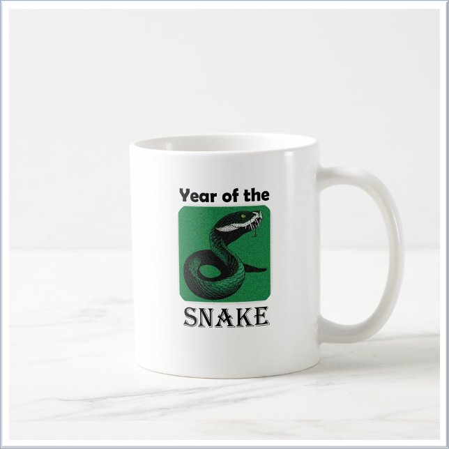 Mug Année cool du serpent Zodiac chinois (Créateur téléchargé)