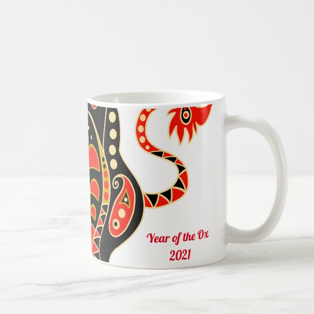 Mug Année de l'Ox (Droite)