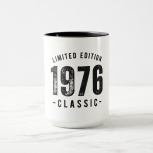 Mug Année de naissance classique 1976