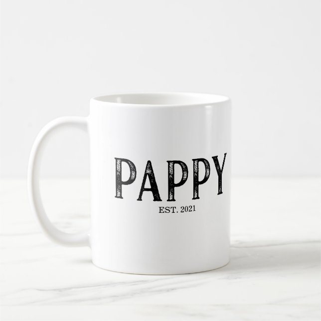 Mug Année de Pappy établie (Gauche)