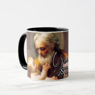 Mug Année de Saint-Joseph Enfant Jésus Religieux cat