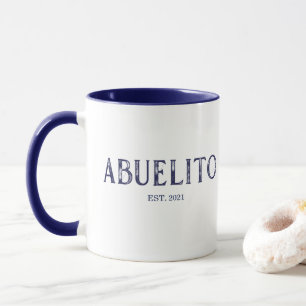 Mug Année d'établissement de Blue Abuelito