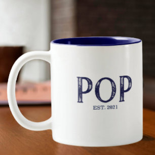 Mug Année d'établissement de Blue Pop