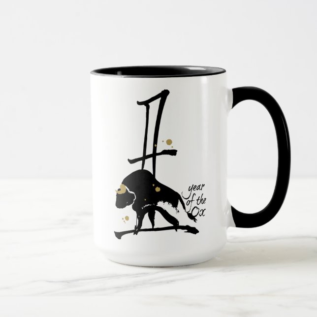 Mug Année du boeuf - zodiaque chinois (Droite)