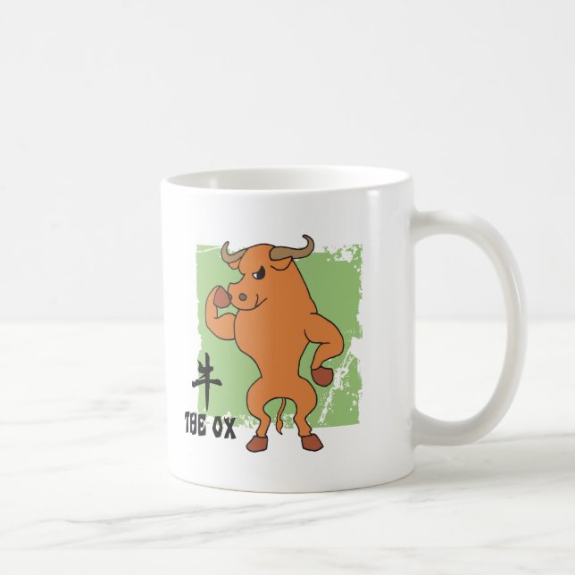 Mug Année du cadeau de boeuf (Droite)