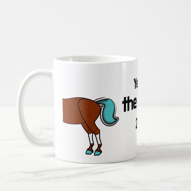 Mug Année du cheval 2026 (Gauche)
