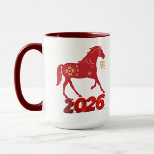 Mug Année du cheval 2026
