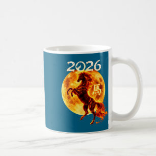 Mug Année du Cheval 2026 Nouvel An lunaire chinois Zod