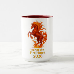 Mug Année du Cheval de Feu 2026