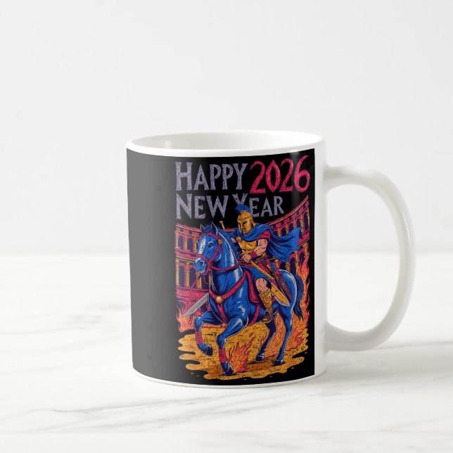 Mug Année du Cheval de Feu – Nouvel An du zodiaque chi (Droite)