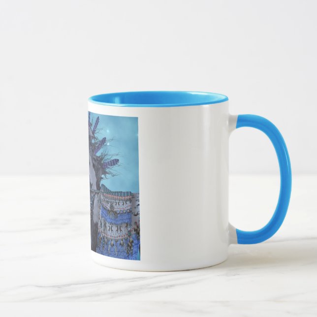 Mug Année du cheval du loup (Droite)