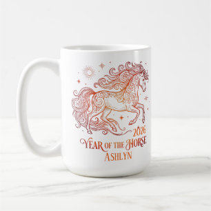 Mug Année du Cheval Motivationnel