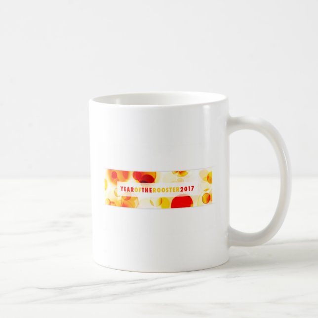 Mug année du coq 2017 (bokeh) (Droite)