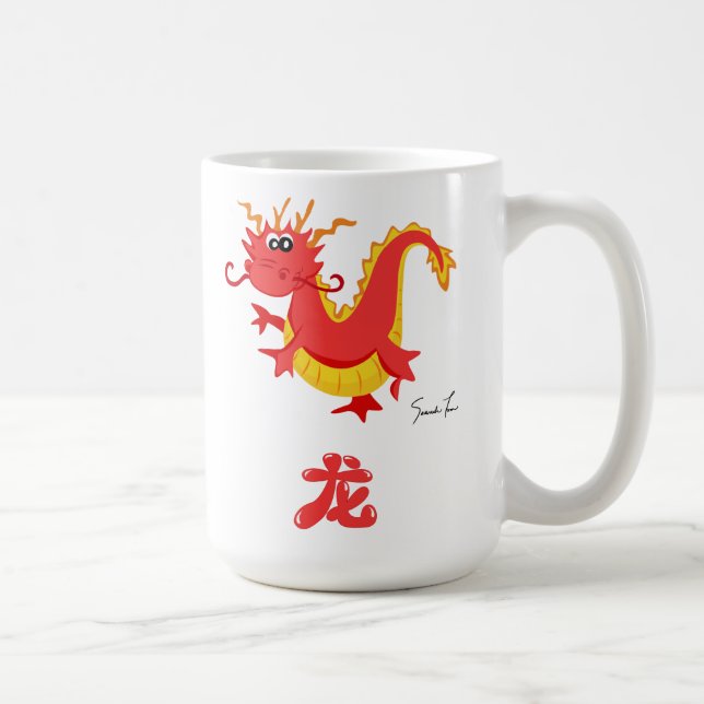 Mug Année du dragon (Droite)