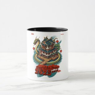 Mug Année du serpent : Nouvel An chinois 2025 #02